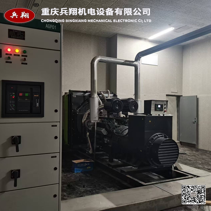 乾能 12 缸 650KW 柴油发电机组：四川泸州项目顺利通过消防联动验收，筑牢电力保障防线