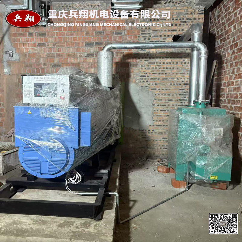 九龙坡某某地产 280KW 柴油发电机组加装水式喷淋应用案例