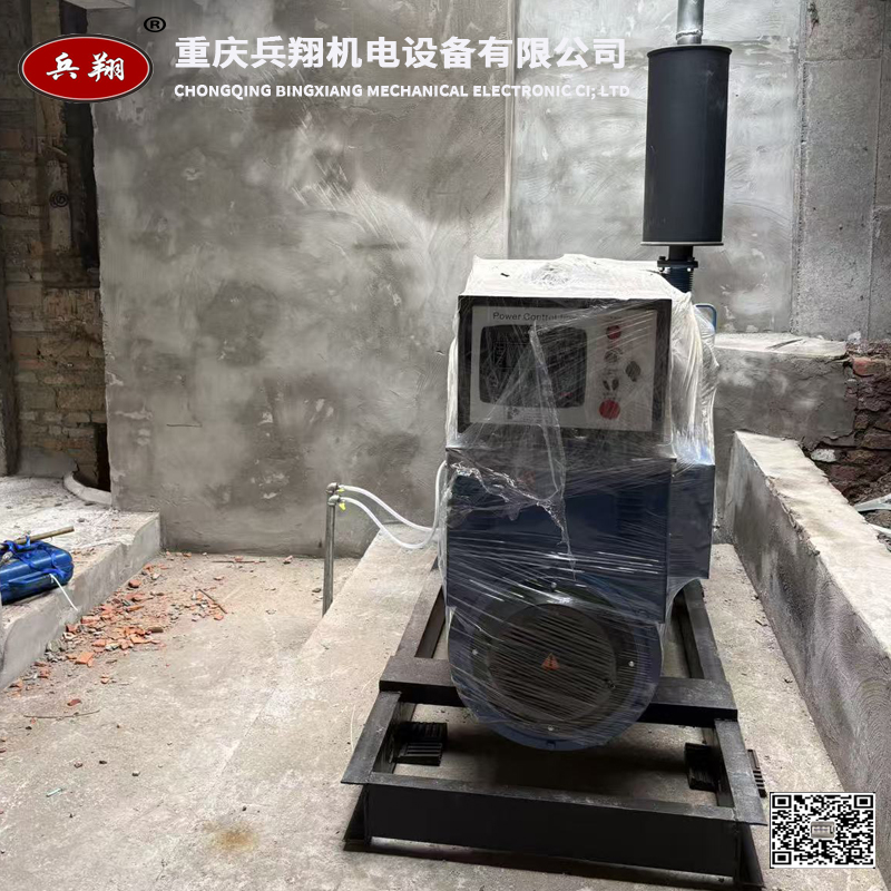 涪陵地产项目电力保障100KW玉柴动力发电机组交付实录