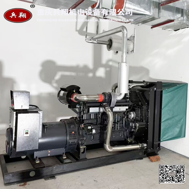 500kW柴油发电机组备用电源解决方案四川某某建筑项目案例展示