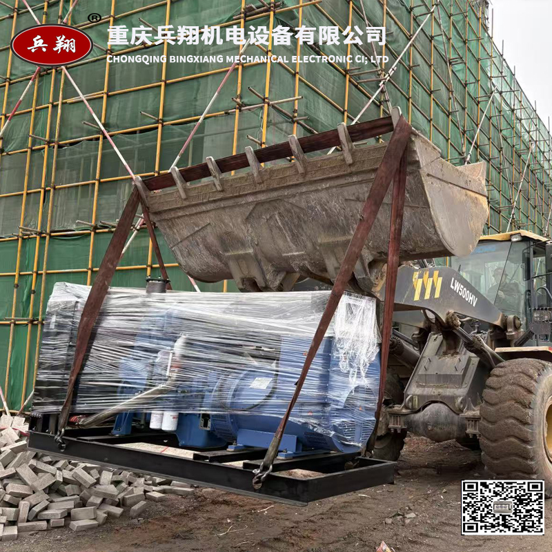 玉柴动力赋能基建！重庆某建筑工程 275KW 备用柴油发电机组安装交付完成