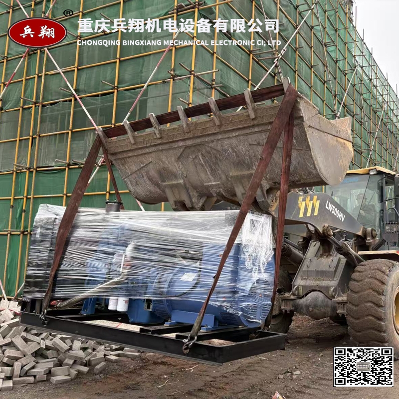 玉柴动力赋能基建！重庆某建筑工程 275KW 备用柴油发电机组安装交付完成