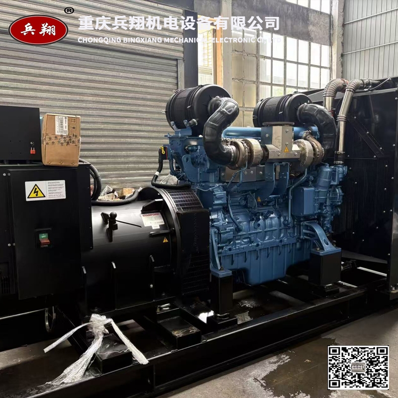 项目案例600kW 潍柴柴油机配斯坦福电机带四保护控制系统隧道供电应用案例