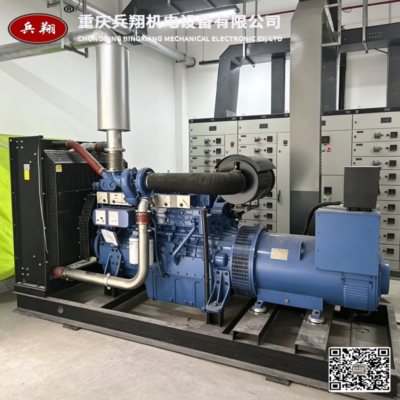 重庆北碚565KW玉柴6缸柴油发电机组电力公司应急备用电源案例